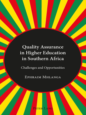 cover image of Quality Assurance in Higher Education in Southern Africa